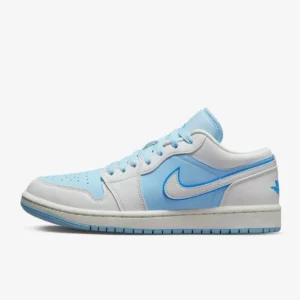 Air Jordan 1 Low Ice Blue White (W)