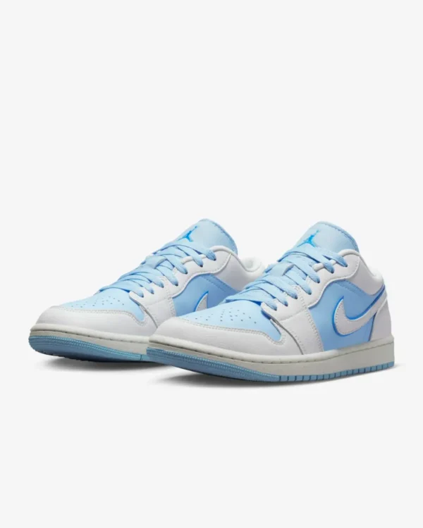 Air Jordan 1 Low Ice Blue White - Imagen 3